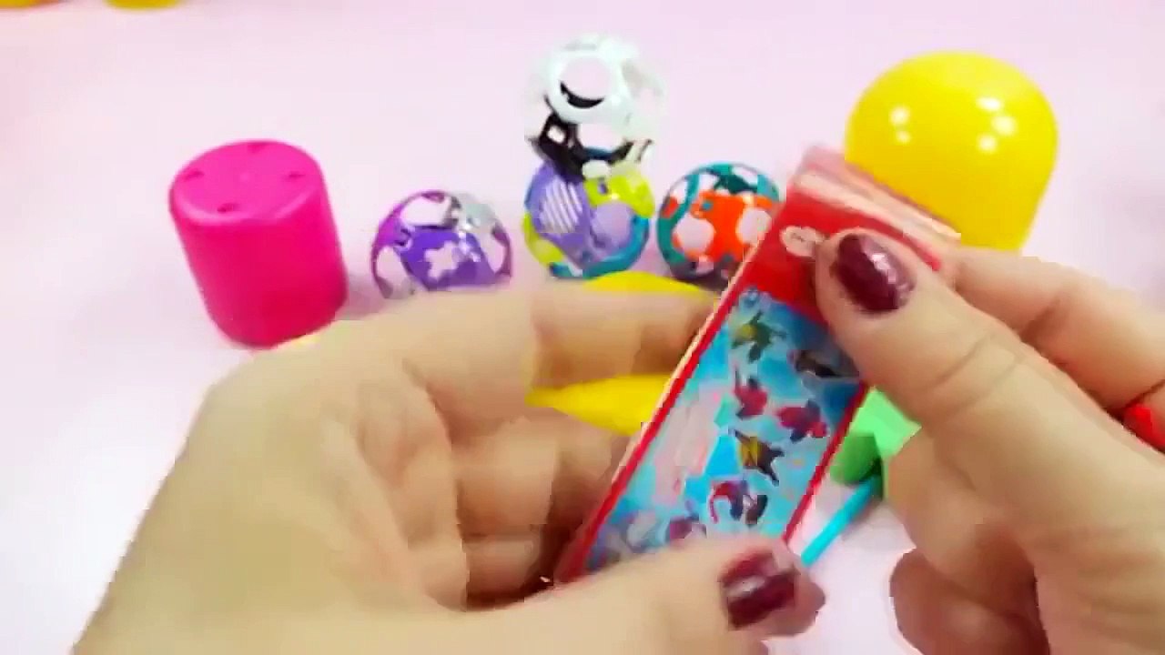 Bóc đồ chơi nhiều đồ vật đẹp - Siêu nhân - Ô tô - Chú công an