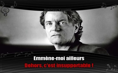 Karaoké Francis Cabrel - Les vidanges du diable