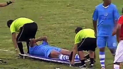 Funniest Stretcher Fails -  Funny Football 2015