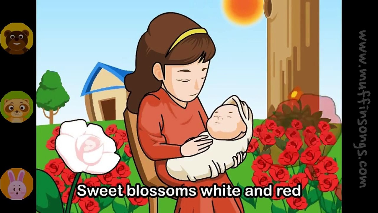 Cradle Song Brahms's Lullab- children songs with lyrics Video