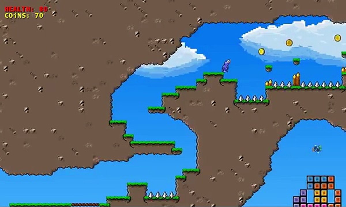 2D Platformer Gameplay Alpha 1 (C#, XNA)