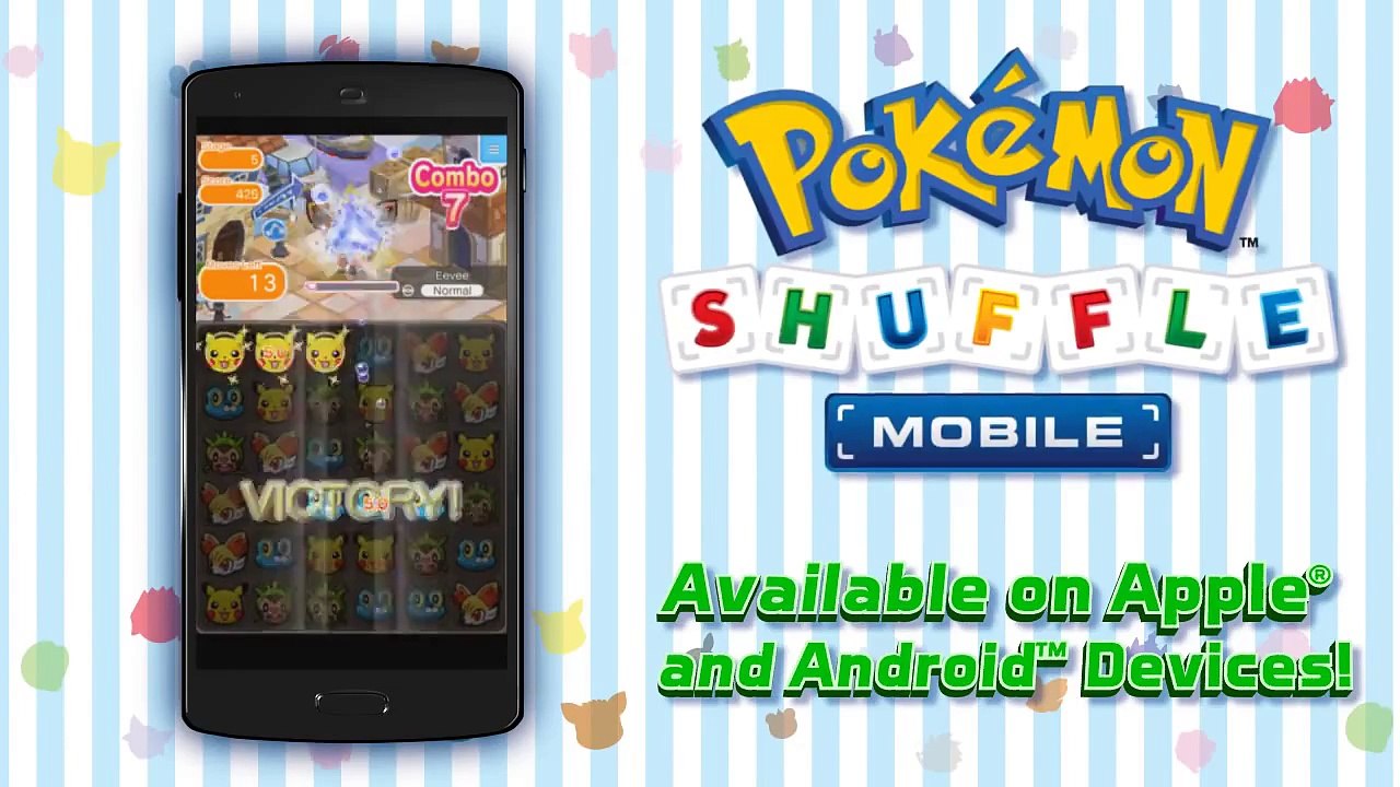 【PokemonGo】Test Your Puzzle Skills with Pokémon Shuffle Mobile!-ポケモンシャッフルモバイルであなたのパズルのスキルをテスト-