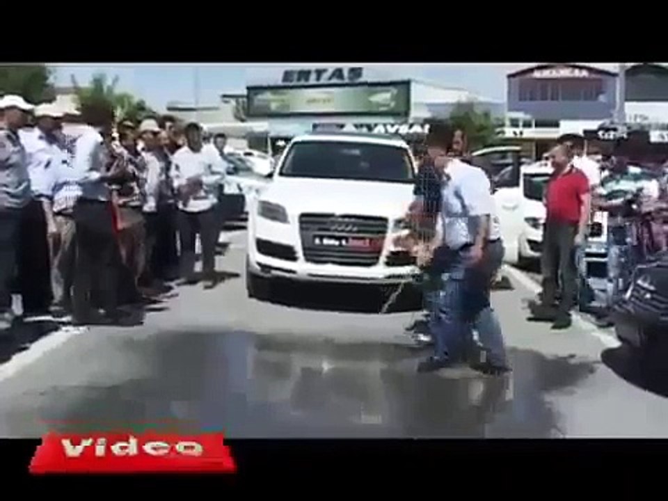Diliyle 4 tonluk arac çekti