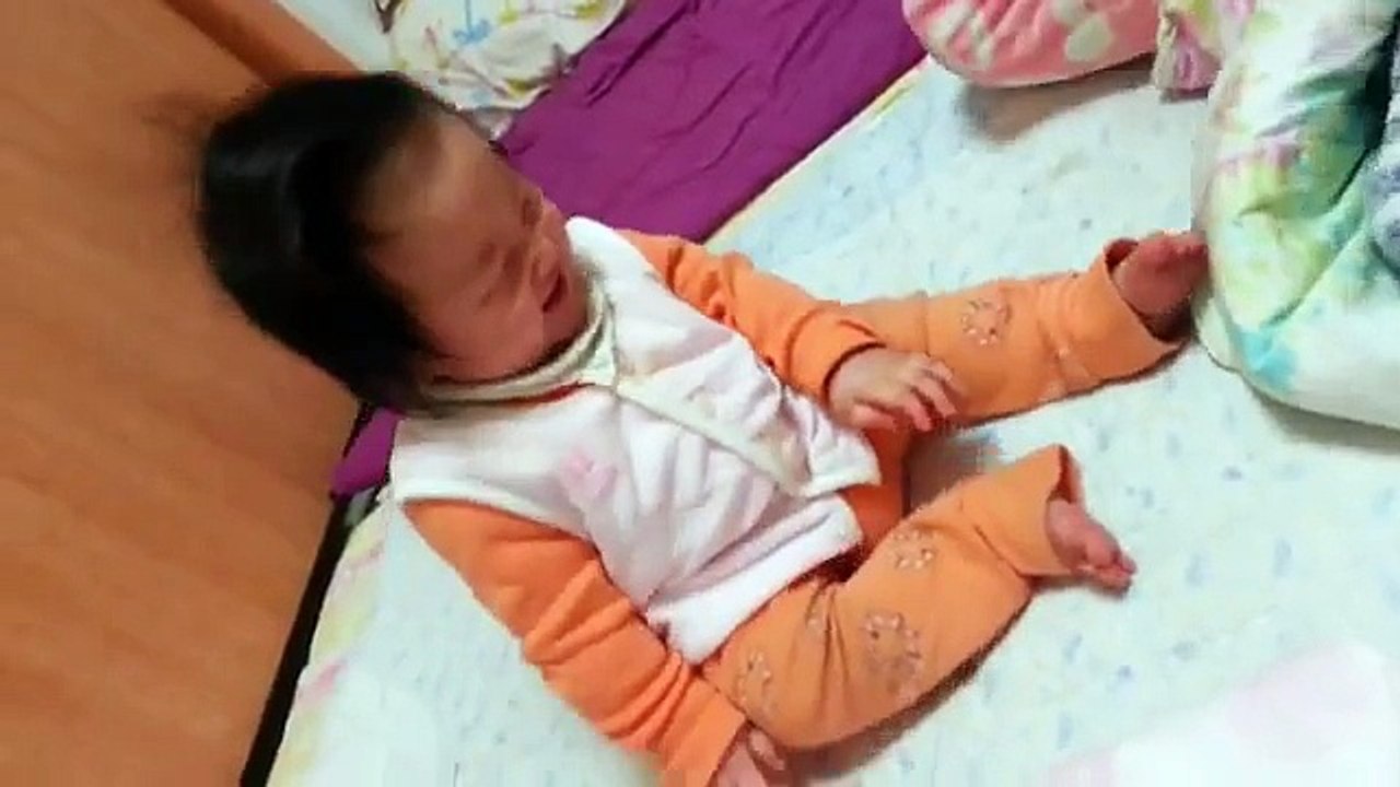 Funny child having fun!