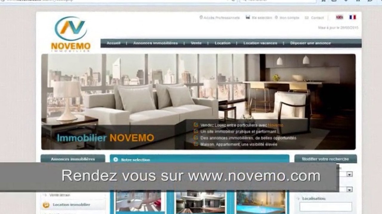 Belle série de biens immobiliers à ne pas manquer ces mois de Septembre Octobre 2015