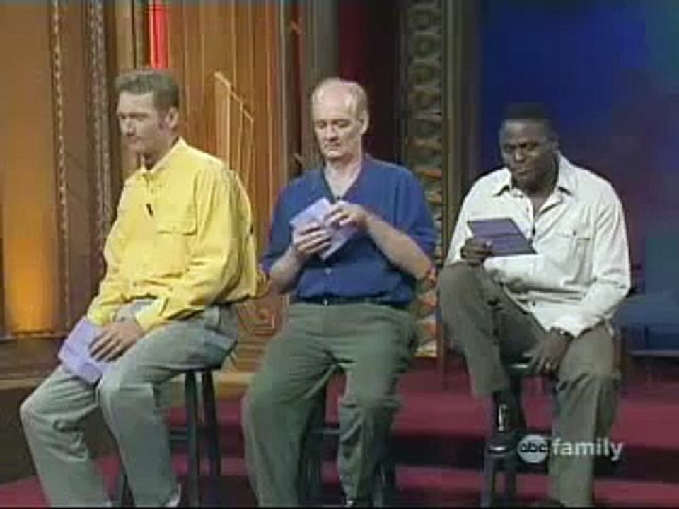 Whose line - Lets make a date LMAD