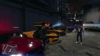 GTA 5 ONLINE CAR MEET TROLLING