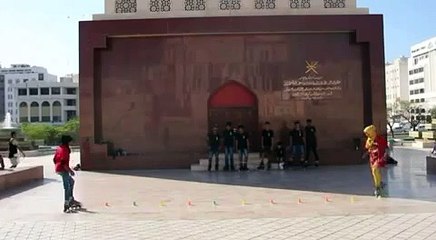 الأداء التجريبي لفريق Oman skate team لبرنامج( arab got tal