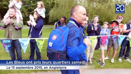 Coupe du monde de rugby: Les Bleus ovationnés à leur arrivée à l'entraînement