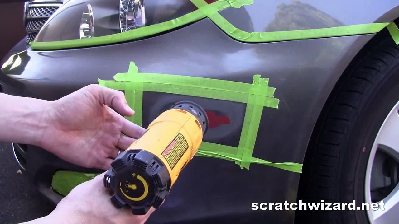 Repair Automotive Paint Scratches With Spray Paint