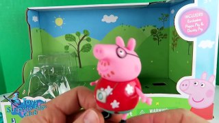 Peppa Pig CamperVan Playset Muddy Puddles Play Doh Autocaravana Picnic Toy by Nickelodeon