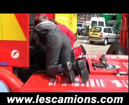 Course Barcelone camions 2005,Truck racing Buggyra Renault MAN