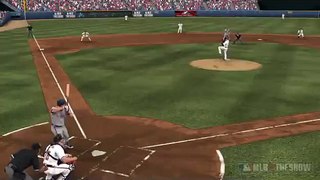 MLB 11: The Show - Jason Heyward throws out Jayson Werth at the plate