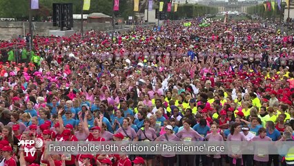 France holds 19th edition of the women-only 'Parisienne' race