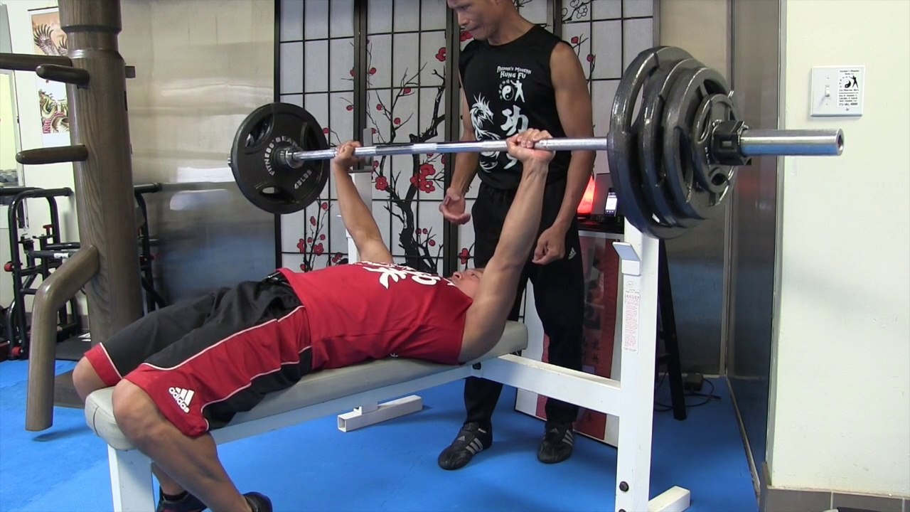 Fitness Test - Max Bench Press - 265 lbs at 141 lbs - 188% Bodyweight - Sept 13 2015