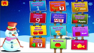 Snowman's Fun Kindergarten Games