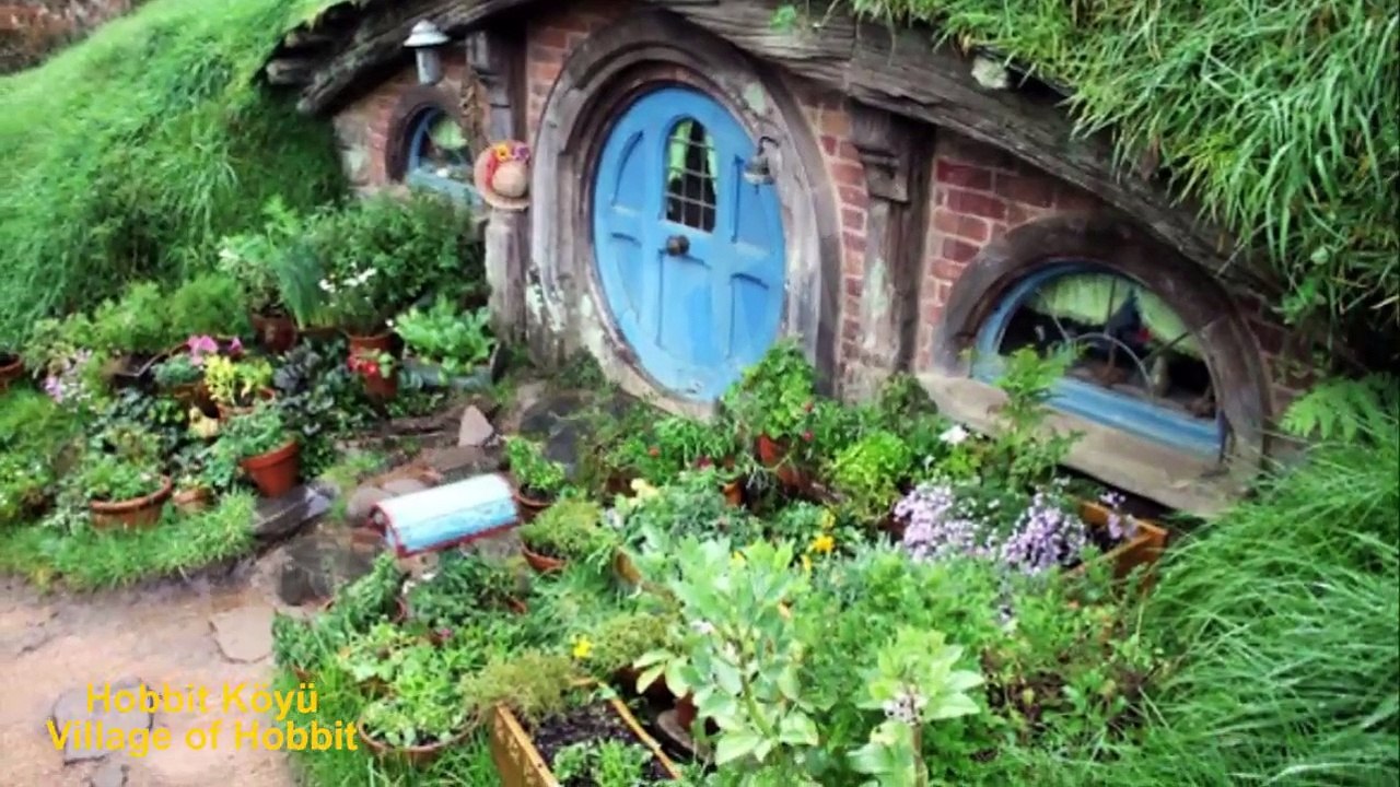 Hobbit Köyü - Village of Hobbit in New Zealand