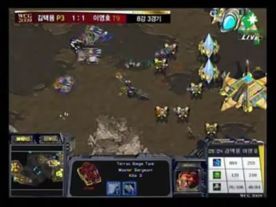 Bisu's crazy micro against spider mines