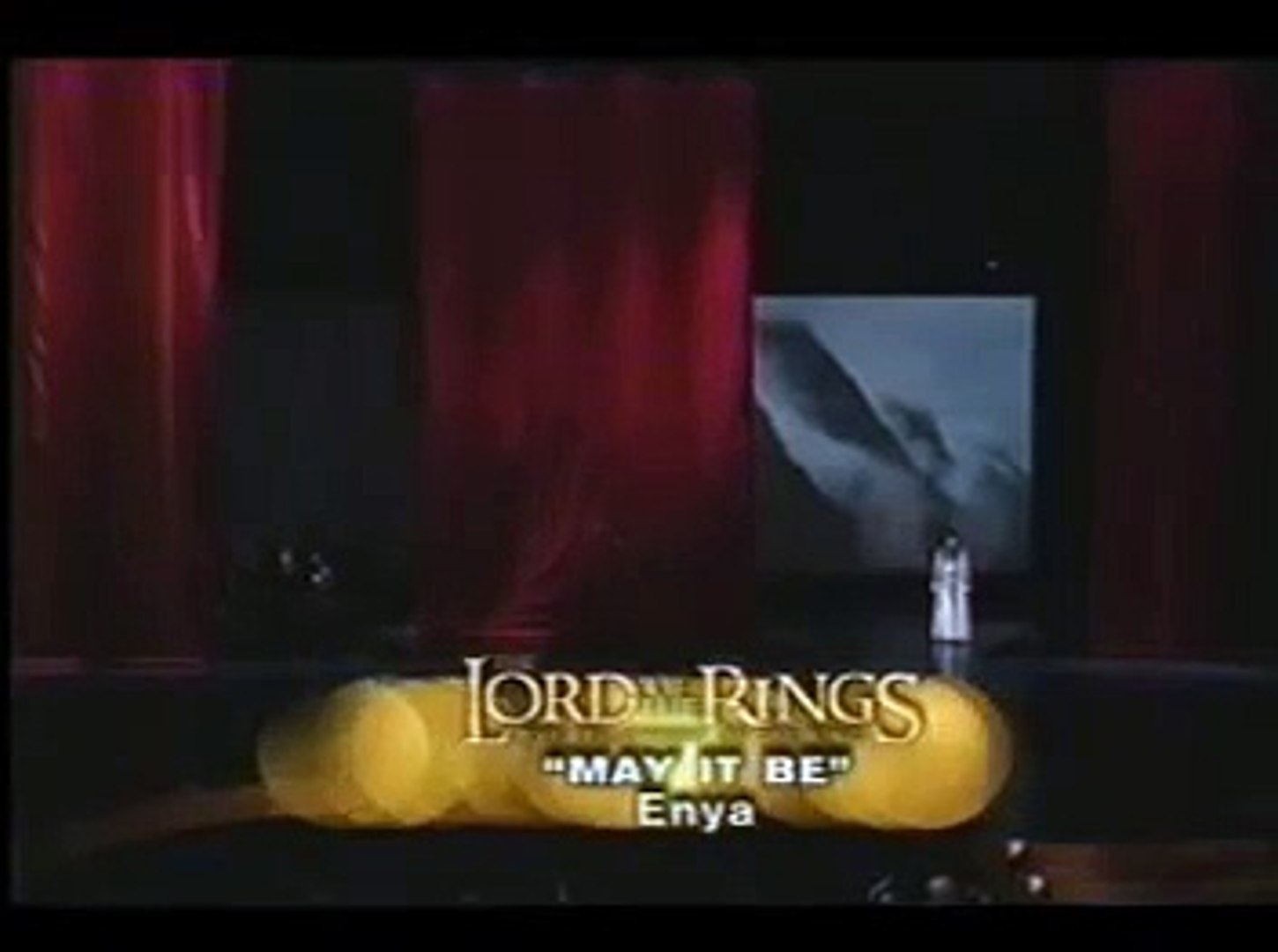 Oscar 2002 (Live) - Enya - May It Be - video Dailymotion
