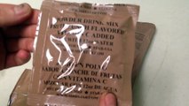 Ever wonder whats in a STAR MRE? Meal Ready to Eat