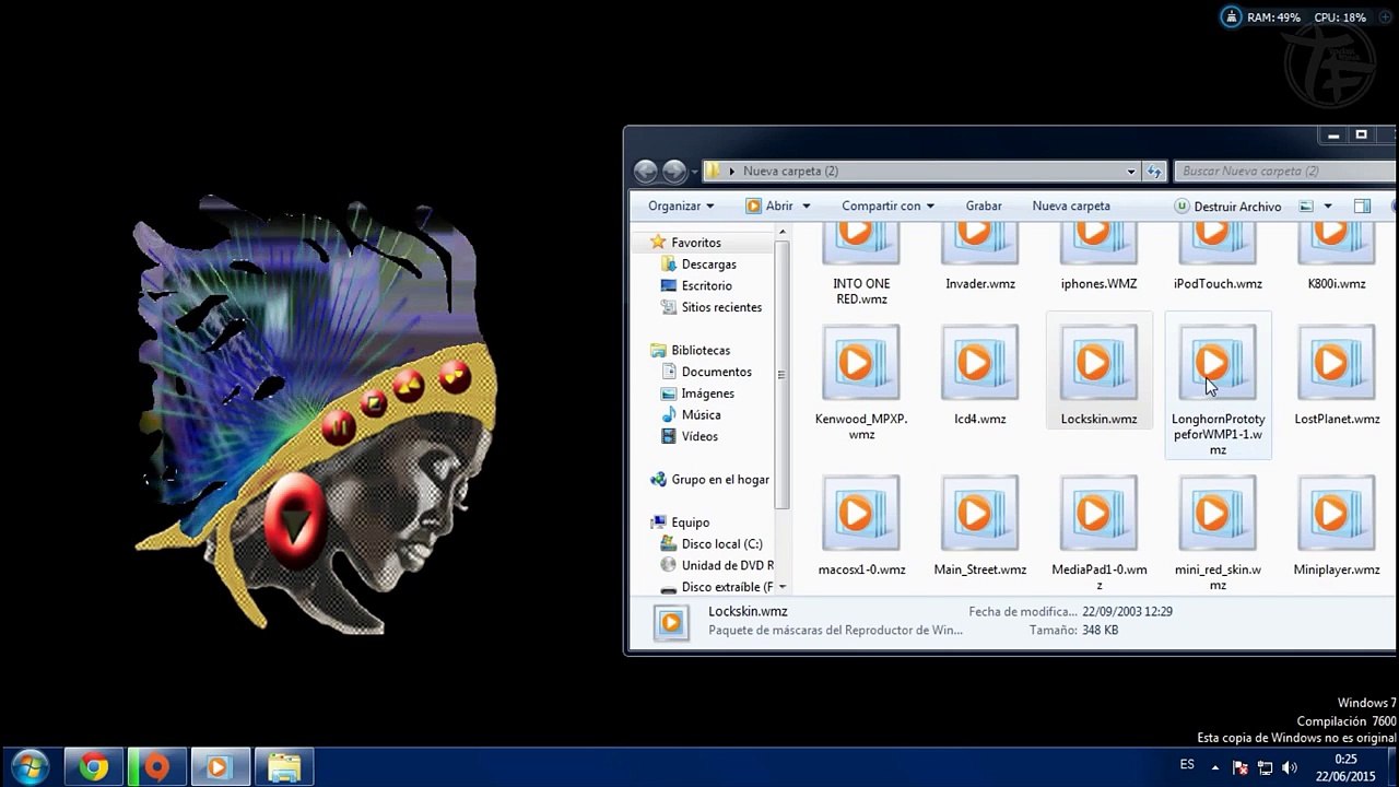 máscara cocodrilo Extra Descargar 15 Skins Para Windows Media Player | TecnologiaForever - video  Dailymotion