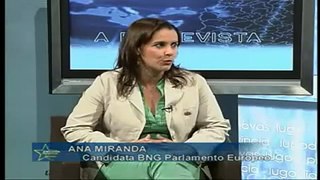 Entrevista a Ana Miranda en TeleLugo