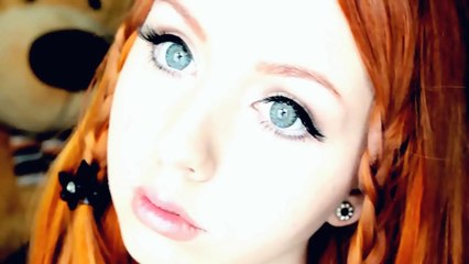 Makeup tutorial living Anime doll / メイクアップ人形 / Кукольный макияж