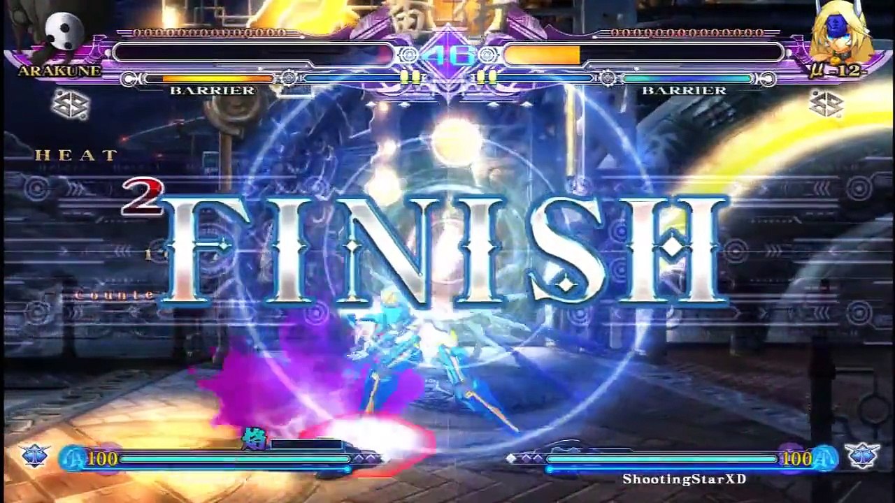 Blazblue Continuum Shift Extend - Arakune vs. Mu 12 [013]