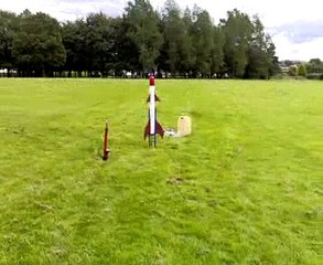 BIG WHITE WATER ROCKET.