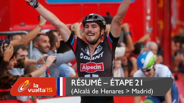 Résumé - Étape 21 (Alcalá de Henares / Madrid) - La Vuelta a España 2015
