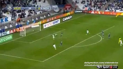 2-0 Romain Alessandrini Quick Goal | Olympique Marseille v. SC Bastia 13.09.2015 HD