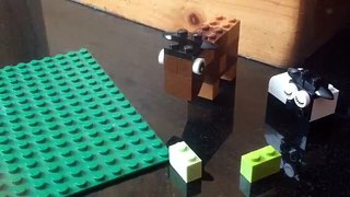 lego sheep and sunflower tutorial