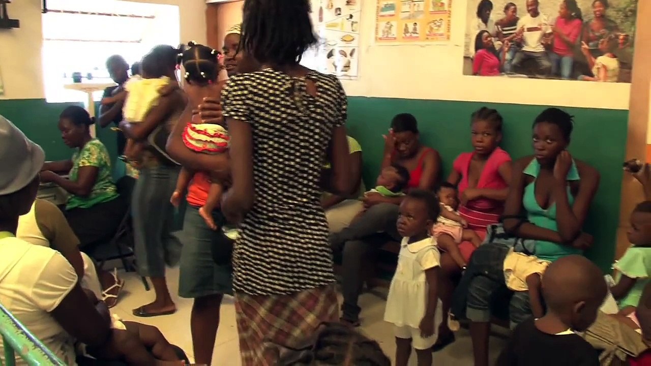 Centre de santé en Haïti