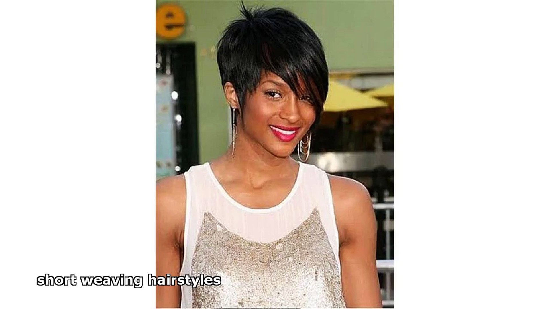 Short Weaving Hairstyles Video Dailymotion