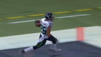 Seahawks Cary Williams sack, fumble, and TD