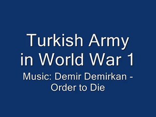 Turkish Army in WW1
