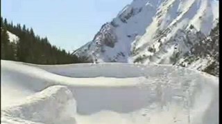 A Skier Doesnt Clear Jump