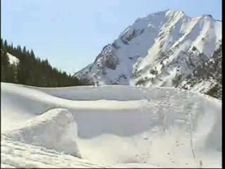 A Skier Doesnt Clear Jump