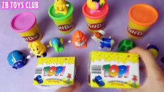 Play Doh Peppa Pig Kinder surprise eggs Mickey Mouse 15
