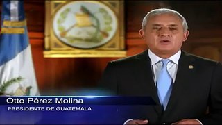 Mensaje del Presidente de Guatemala Otto Pérez Molina - No renunciará 21 hrs - 230815