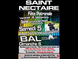 Bal de la fête de St Nectaire , 05 septembre
