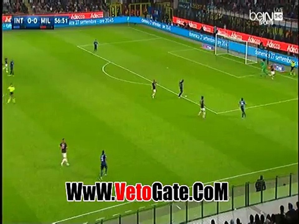 انتر ميلان يفوز"بديربى الغضب"بهدف امام الميلان