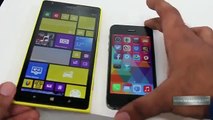Nokia Lumia 1520 vs iPhone 5s