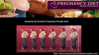 Pregnancy Diet and Fitness : Knowing The Healthy Pregnancy Weight Gain