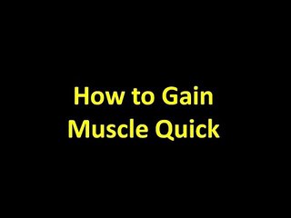 How to Gain Muscle Quick | Loses Weight | Supplements | Gaining Weigth | BodyBuilding