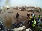 Nigeria Police attack  abuja tourist mountain bike
