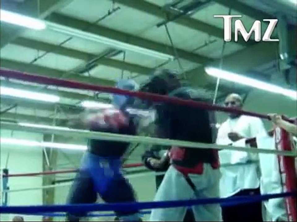 Rare footage - Floyd Mayweather Verbally Abuses Sparring Partner