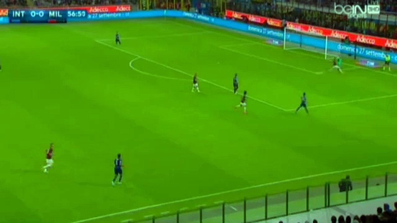 هدف مباراة إنتر ميلان وميلان في الدوري الإيطالي