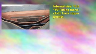 15 Cowhide Oil Tanned Leather Laptop Bag M105 Dark Brown