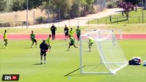 Isco scored an fantastic hat-trick in Spain training 2015